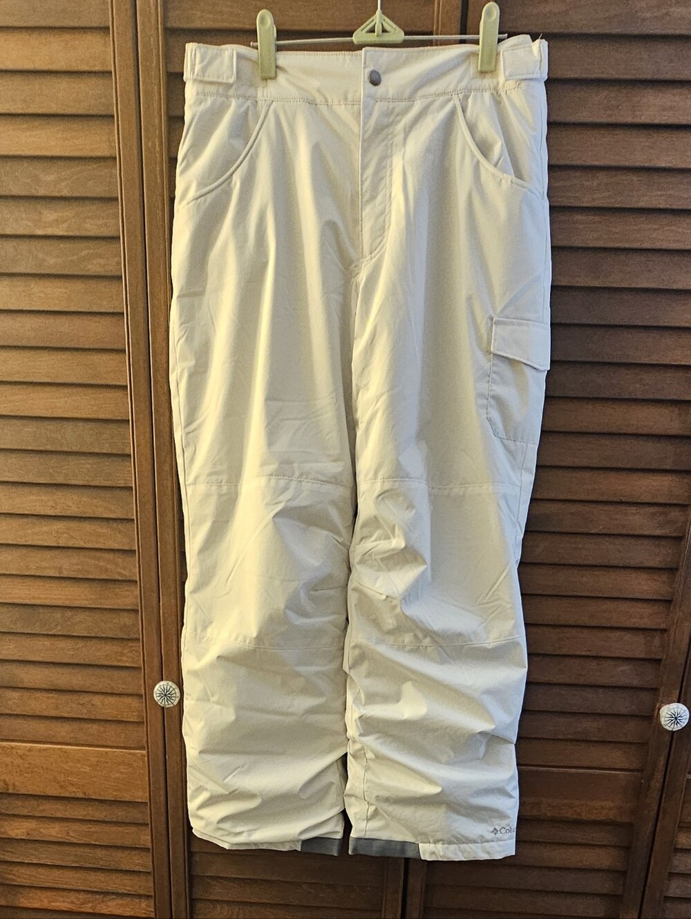 Columbia Girls Waterproof Insulated White Ski Snowboard Pants, XL